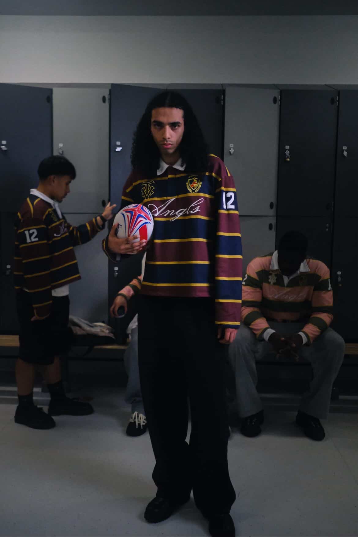 Official Club Polo - Burgundy + Navy