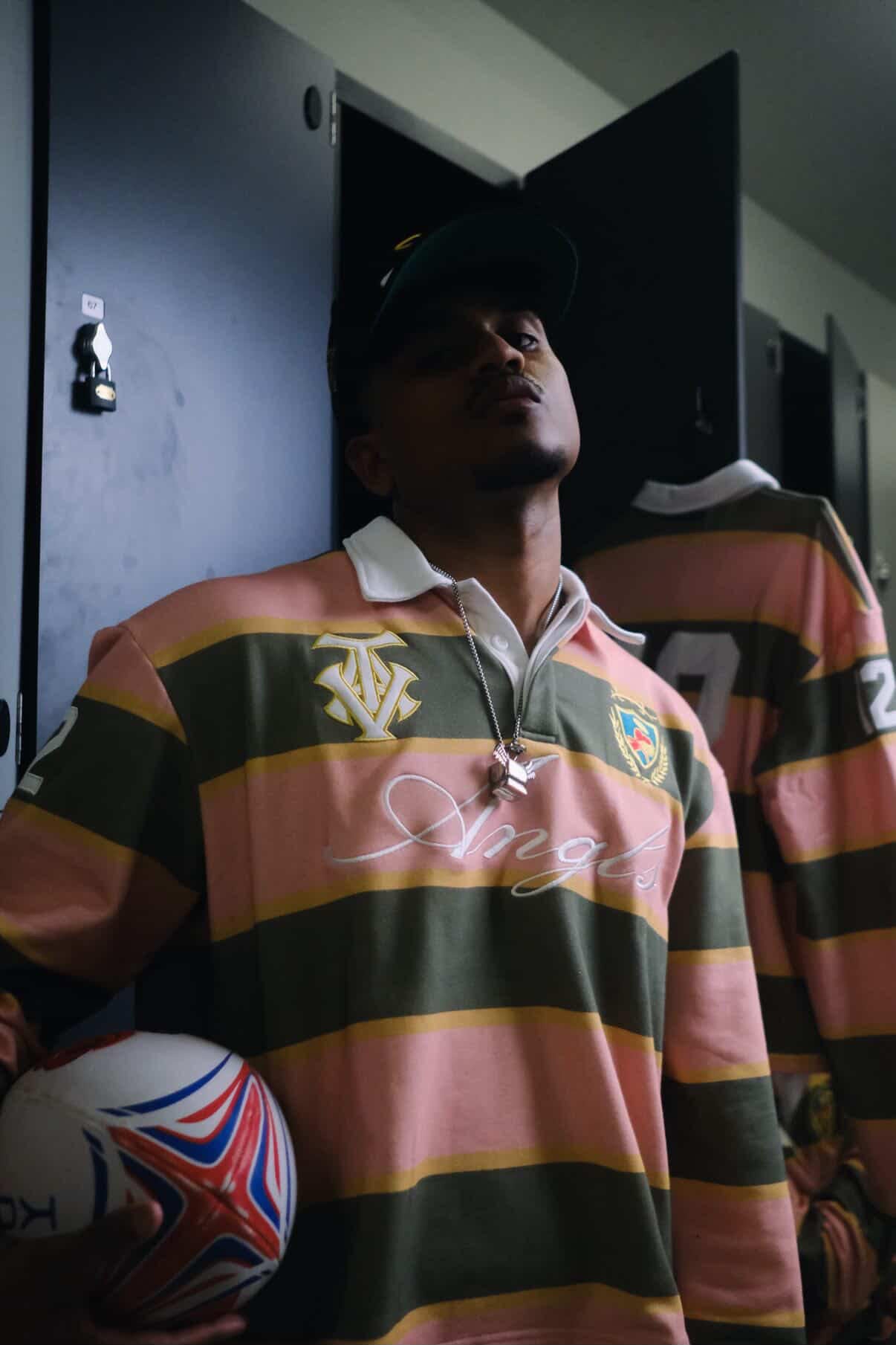 Official Club Polo - Pink + Khaki