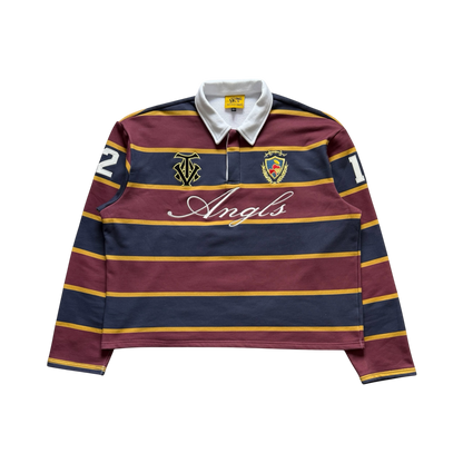 Official Club Polo - Burgundy + Navy