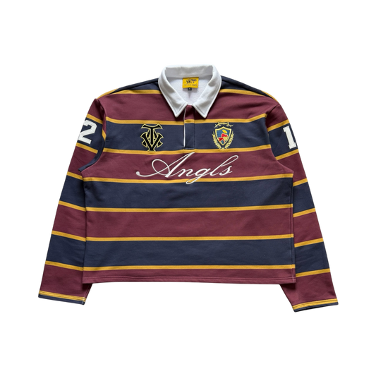 Official Club Polo - Burgundy + Navy