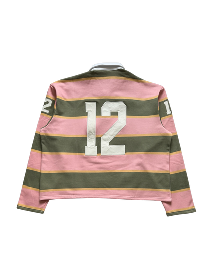 Official Club Polo - Pink + Khaki