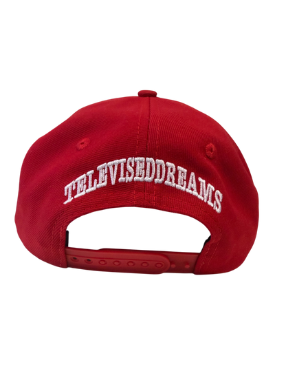 Anglstv - Halo Series Red Snapback Cap